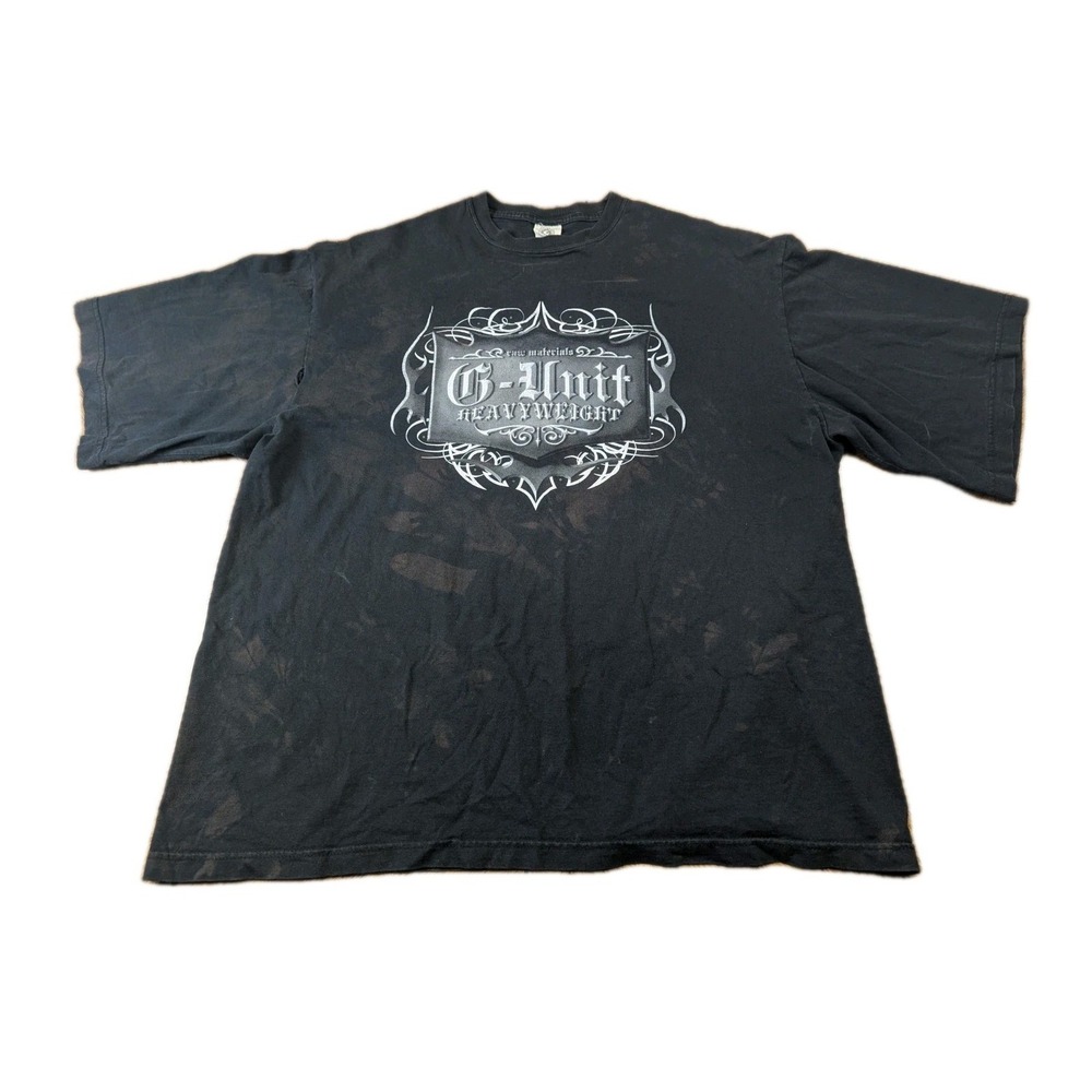 Vintage G Unit T Shirt 3XL XXXL Heavyweight Short Sleeve Thrashed Distressed Men